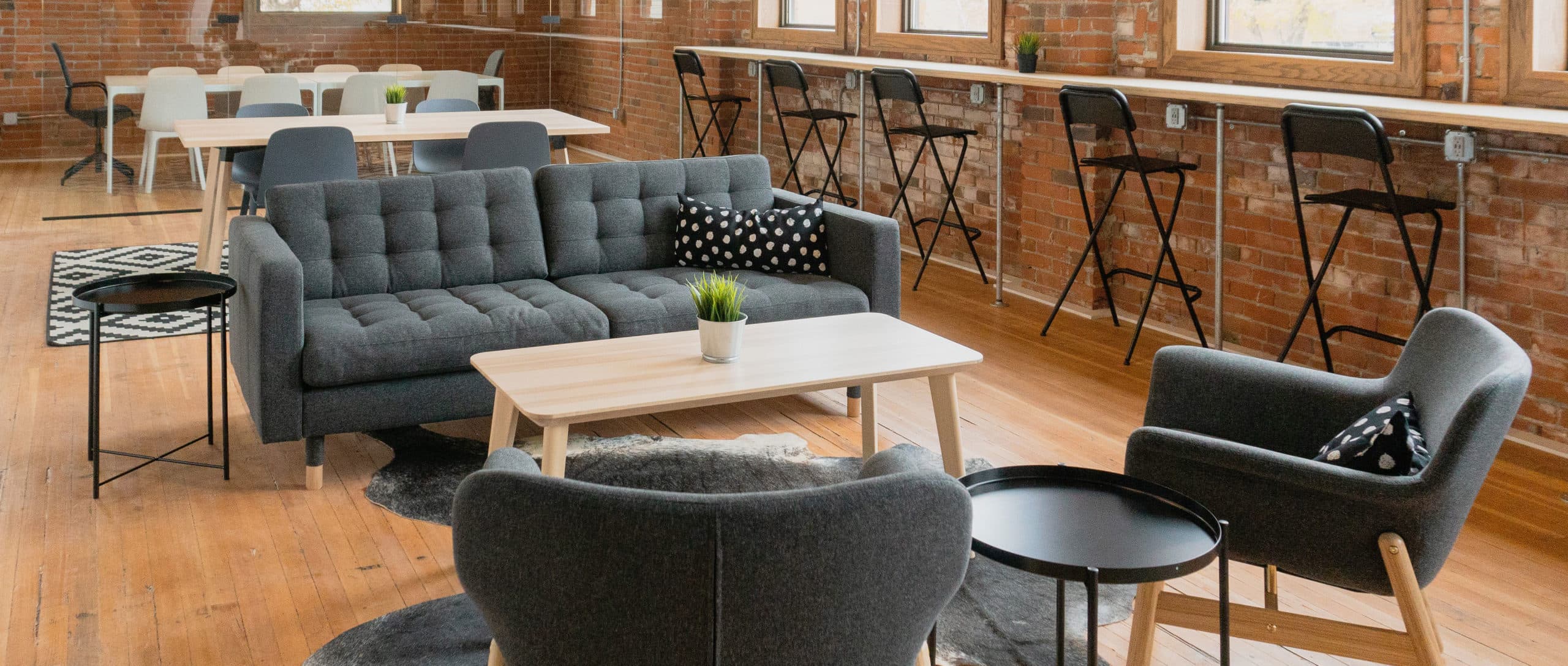 A calm, well-designed living space
